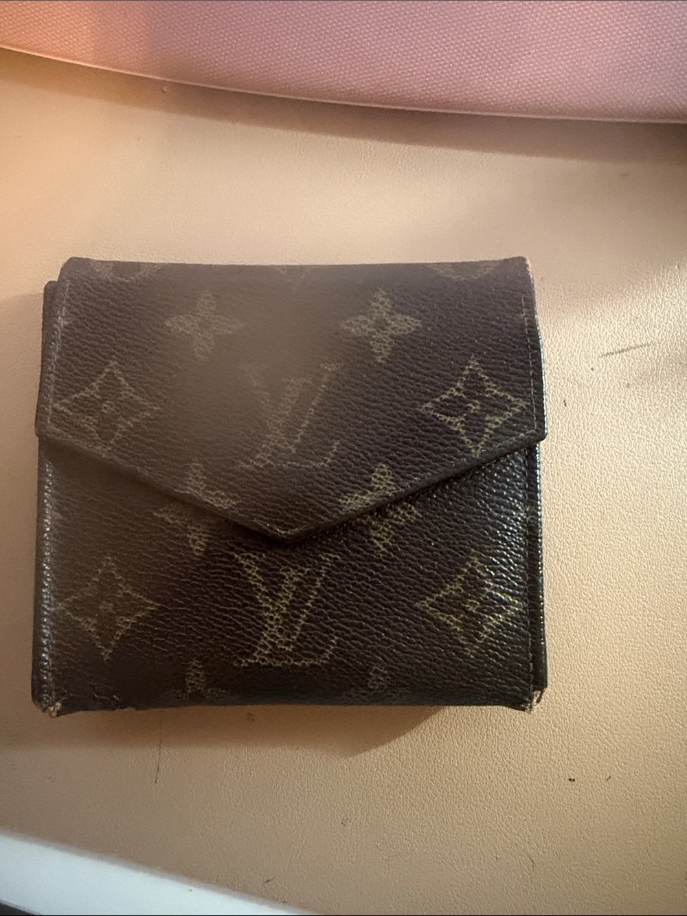 Louis Vuitton Monogram Small Fold Wallet - Dark Brown Monogram